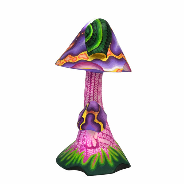 Carolina Sandoval & Kengi: Mushrooms & Snail Woodcarving