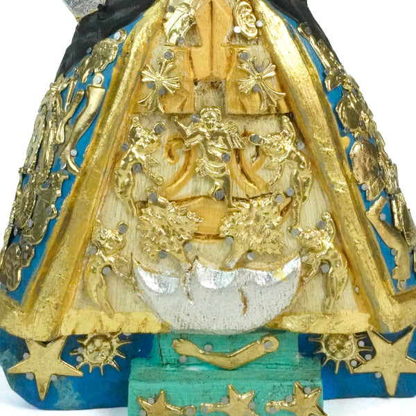 Milagros: Our Lady of Health Sculpture Woodcarved