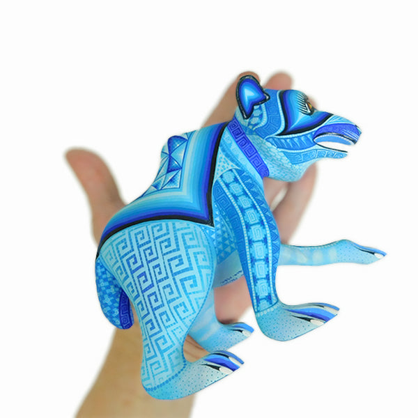 ON SALE Lucero Fuentes: Polar Bear Woodcarving