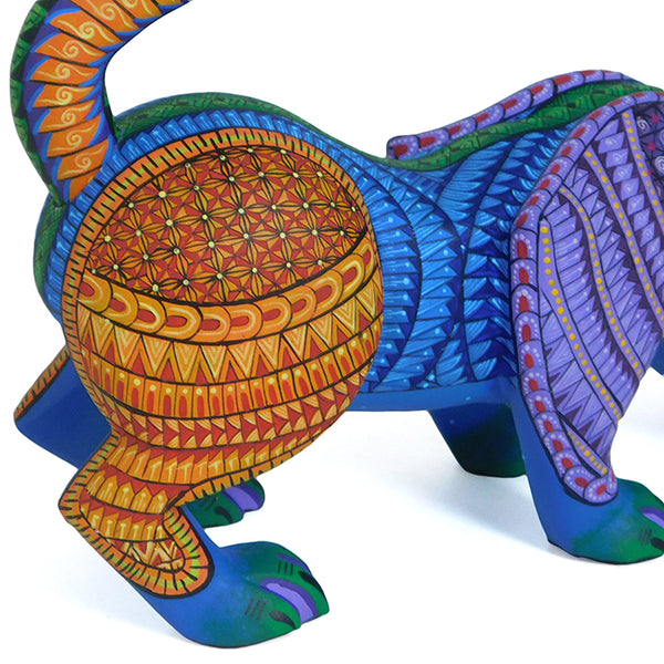 Ivan Fuentes: Panther Woodcarving