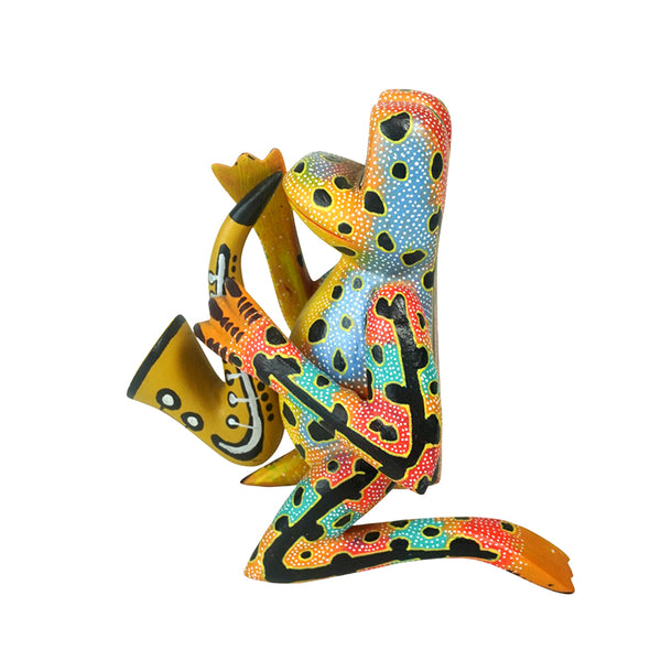 David Blas: Sax Frog Alebrije