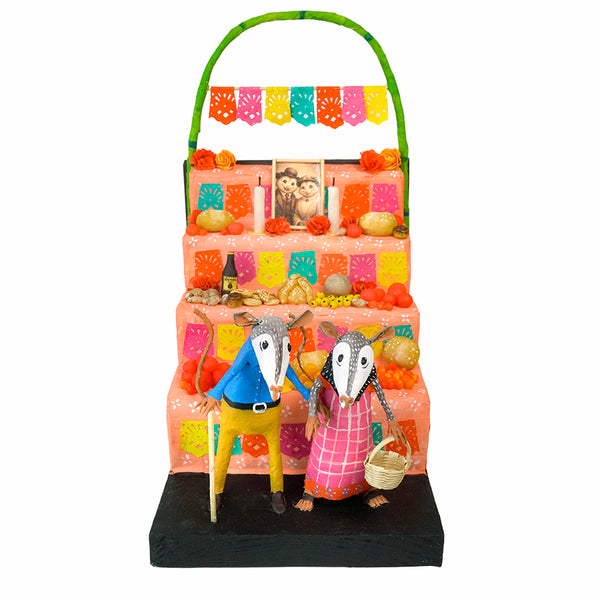 Antonio Alonso: Day of the Dead Ofrenda Paper Mache