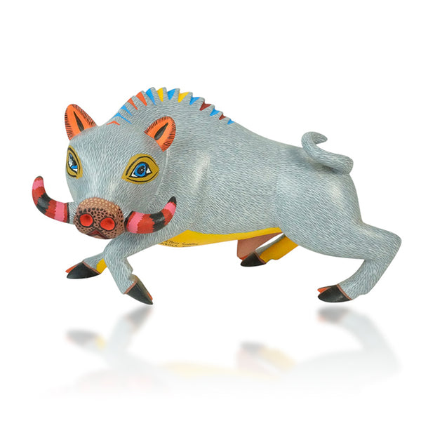 Demetrio Cortes: Javelina Woodcarving