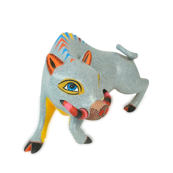 Demetrio Cortes: Javelina Woodcarving