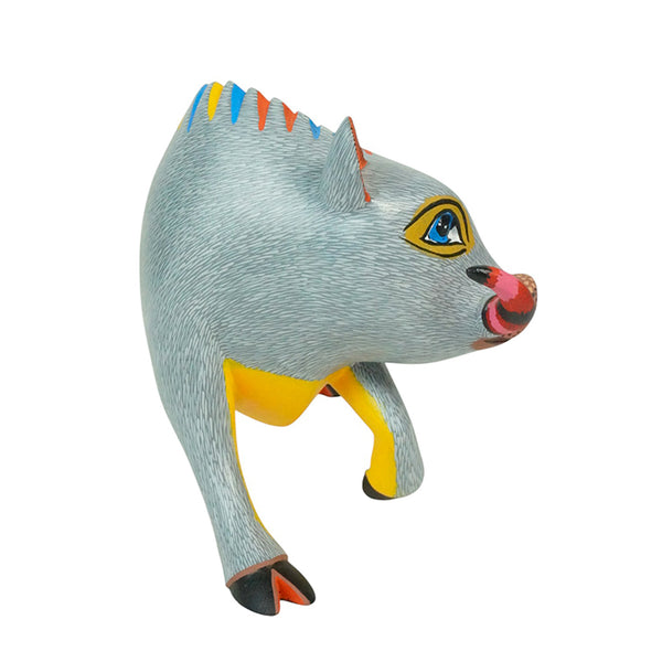 Demetrio Cortes: Javelina Woodcarving