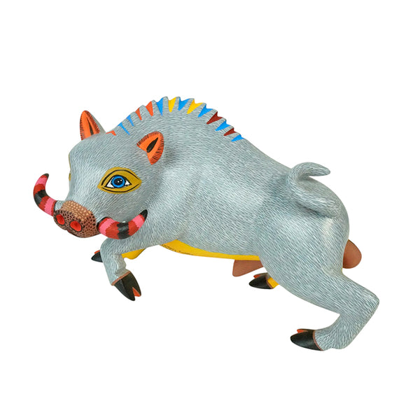 Demetrio Cortes: Javelina Woodcarving