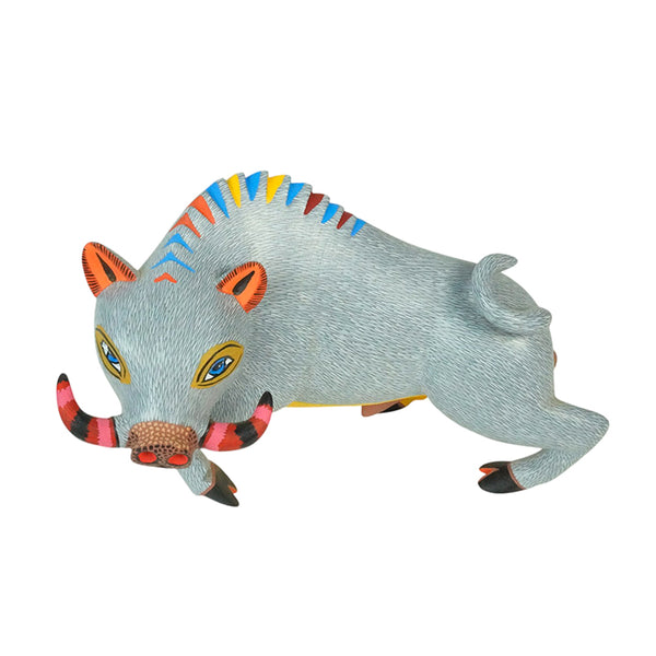 Demetrio Cortes: Javelina Woodcarving