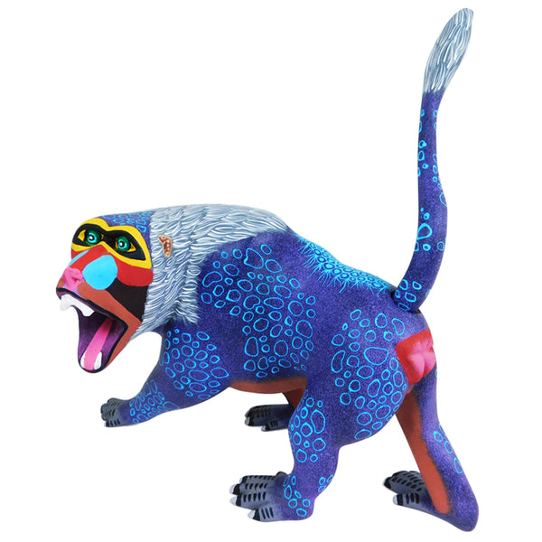 Eleazar Morales: Baboon Woodcarving