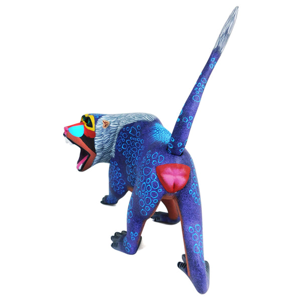 Eleazar Morales: Baboon Woodcarving