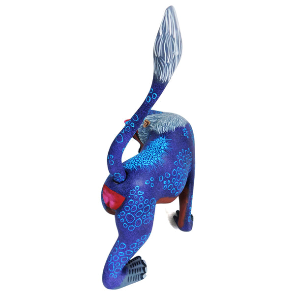 Eleazar Morales: Baboon Woodcarving