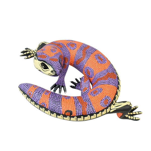 Eleazar Morales: Spirited Salamander Alebrije Woodcarving
