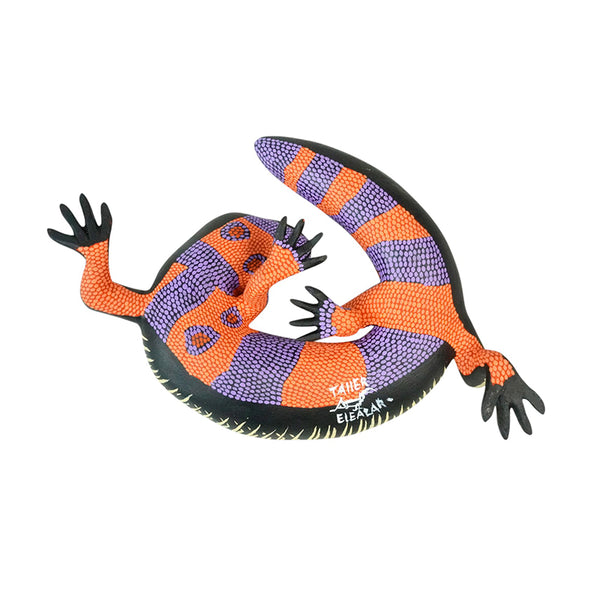 Eleazar Morales: Spirited Salamander Alebrije Woodcarving