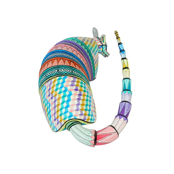 Emmanuel Ramirez: Spectacular Guardian Armadillo Woodcarving