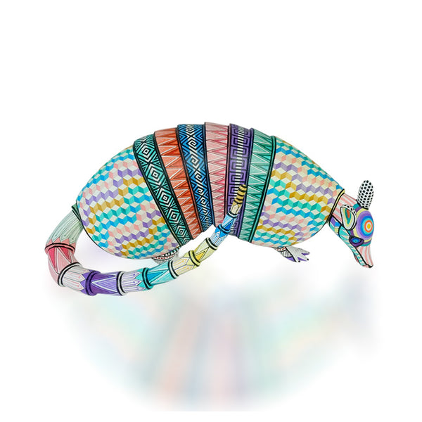 Emmanuel Ramirez: Spectacular Guardian Armadillo Woodcarving