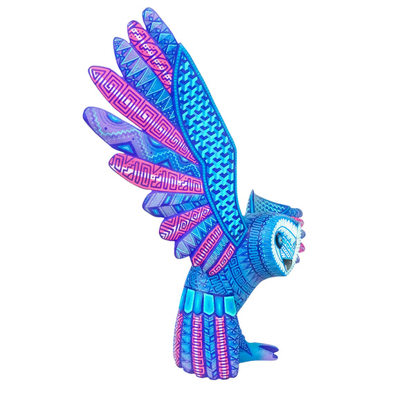 Emmanuel Ramirez: Spectacular Owl Woodcarving