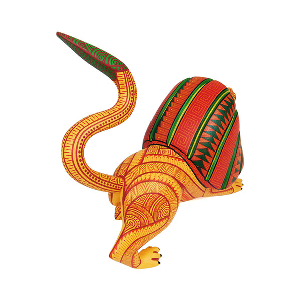 Fabiola Carmona: Little Lion Woodcarving