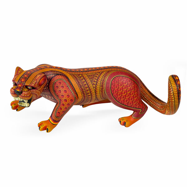 Anabel Cruz: One-Piece Fierce Jaguar Impressive Painting Alebrije