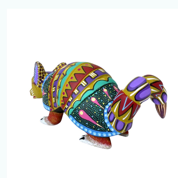 Francisco Morales: Curious Armadillo Alebrije