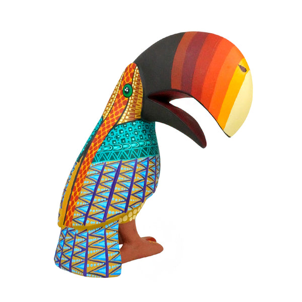 Gaspar Calvo: Contemporary Toucan Woodcarving