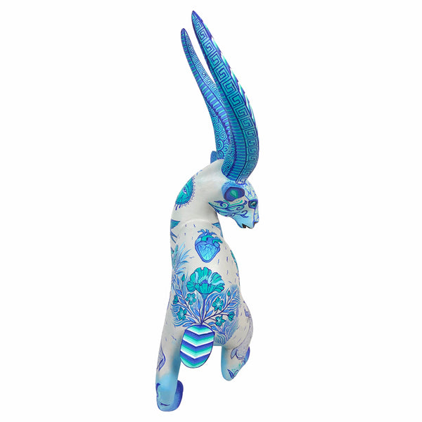 Michelle Fuentes: Moonlight Gazelle Alebrije