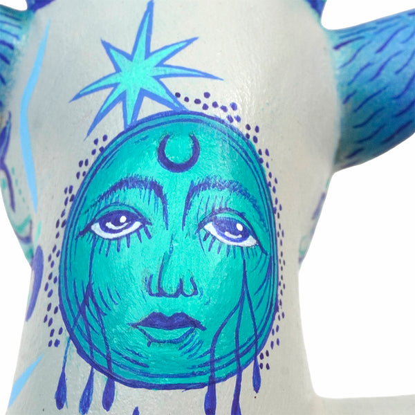 Michelle Fuentes: Moonlight Gazelle Alebrije