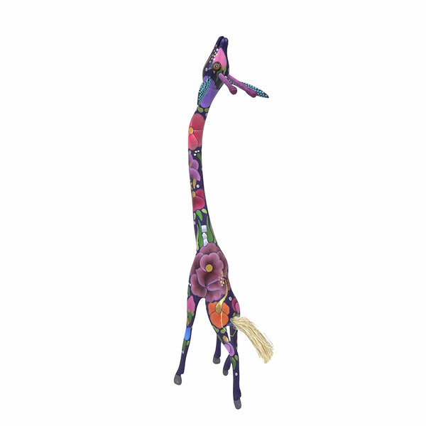 Javier Jimenez: Delicate Flower Giraffe Alebrije