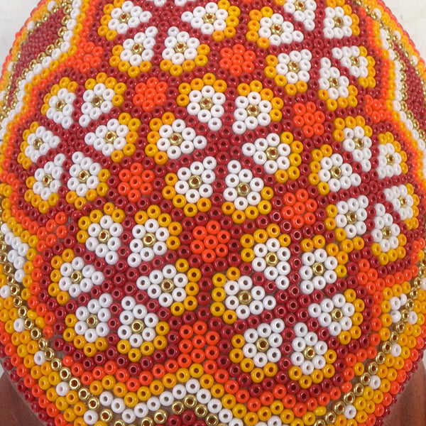 Huichol Art: Turtle Beaded Art
