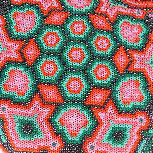 Beaded art from Mexico