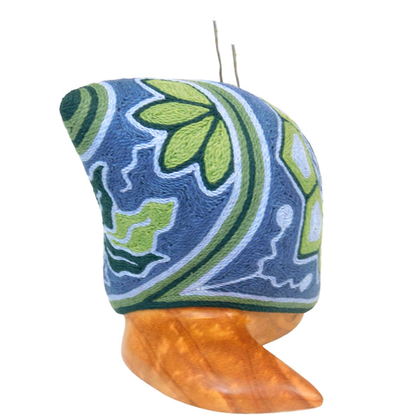 Huichol: Yarn Flowers Snail