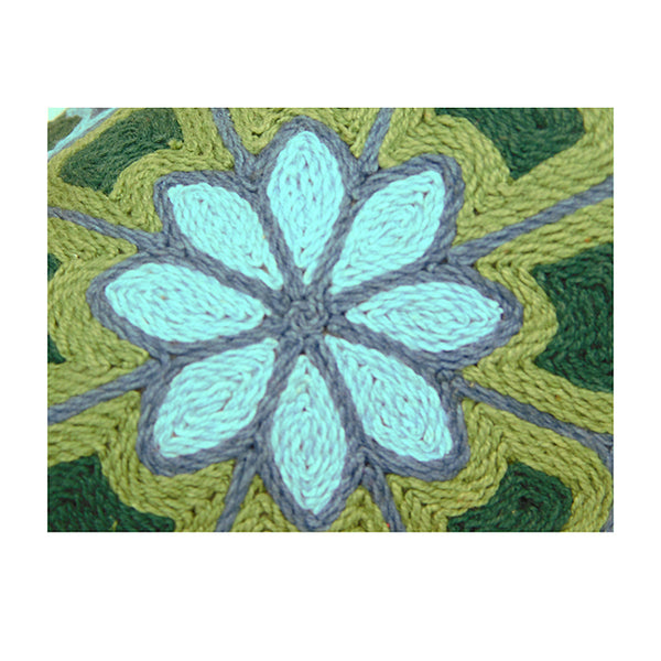 Huichol: Yarn Flowers Snail