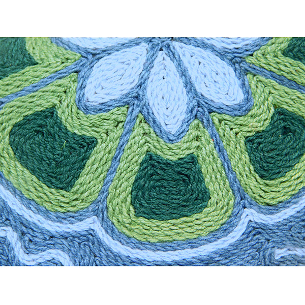 Huichol: Yarn Flowers Snail