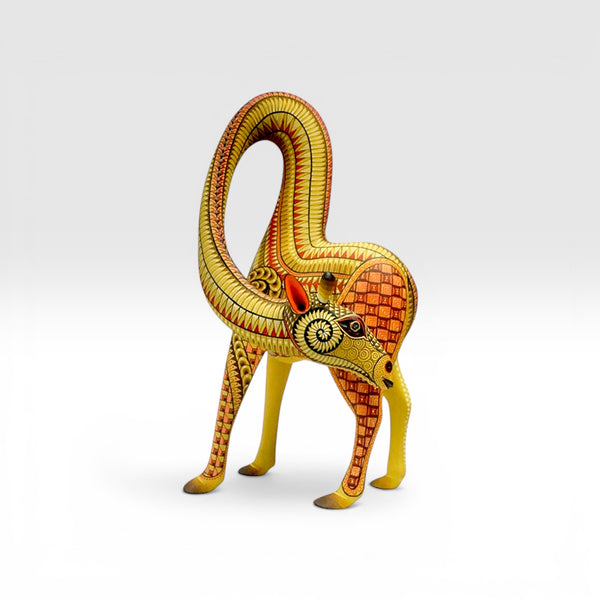 Isabel Fabian: Gorgeous Giraffe Oaxaca Woodcarving