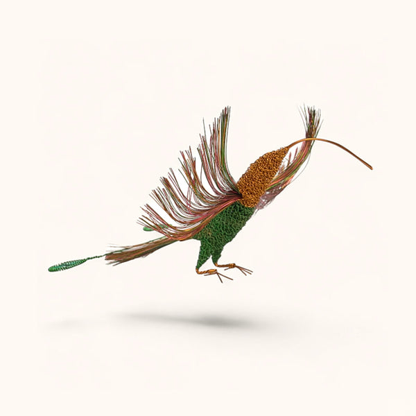 Cristo Escamilla: Wire Hummingbird Wire Art
