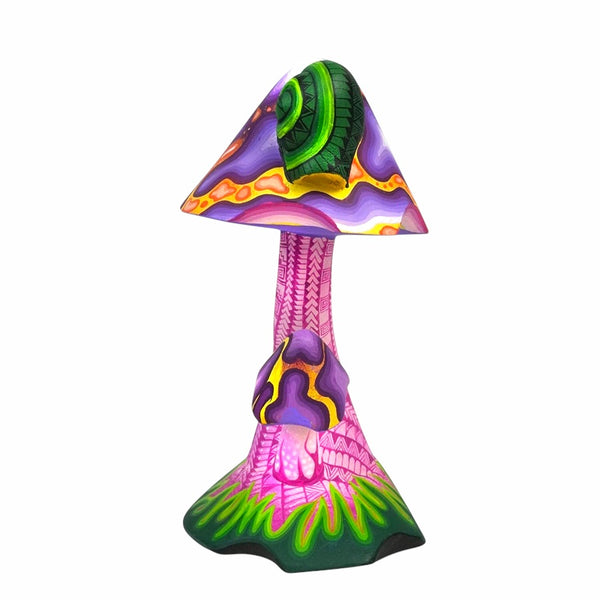 Carolina Sandoval & Kengi: Mushrooms & Snail Woodcarving