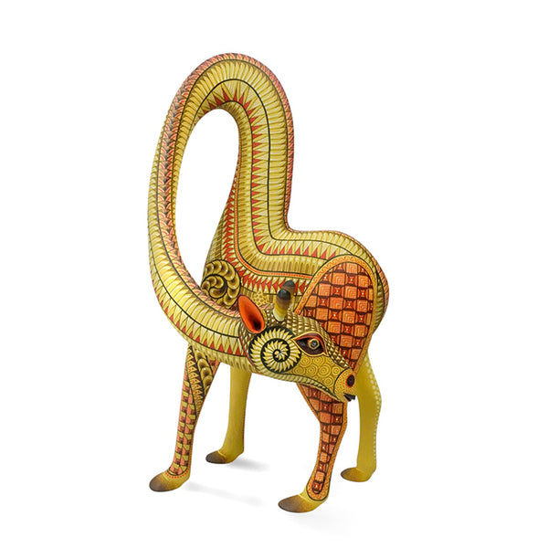 Isabel Fabian: Graceful Giraffe Oaxaca Woodcarving