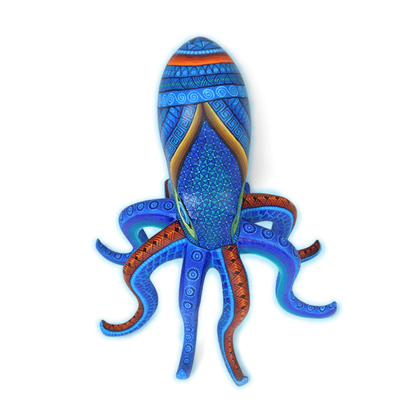 Isabel Fabian: Octopus Woodcarving