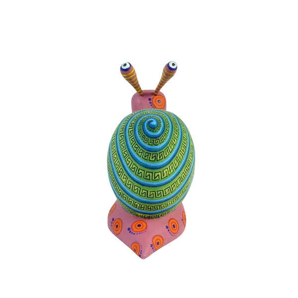 Isabel Fabian: Little Snail Oaxaca Woodcarving