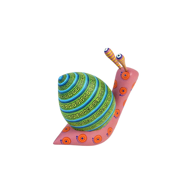 Isabel Fabian: Little Snail Oaxaca Woodcarving
