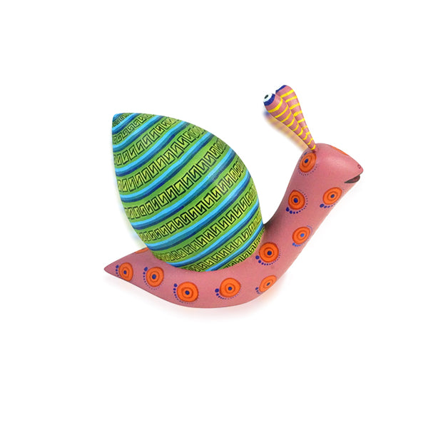 Isabel Fabian: Little Snail Oaxaca Woodcarving