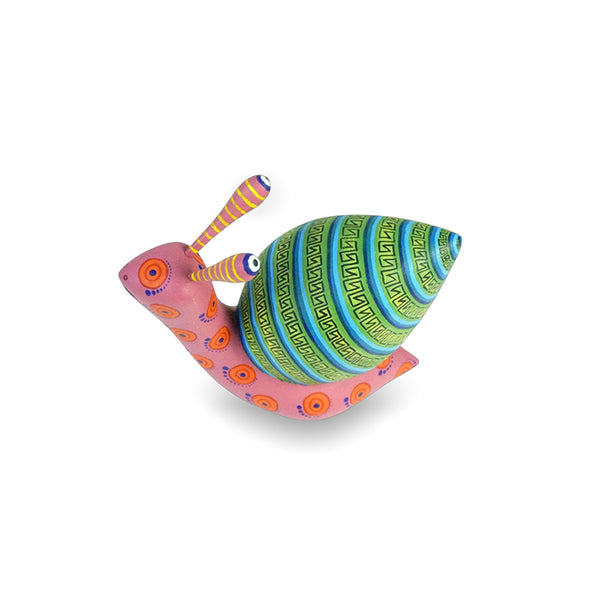 Isabel Fabian: Little Snail Oaxaca Woodcarving