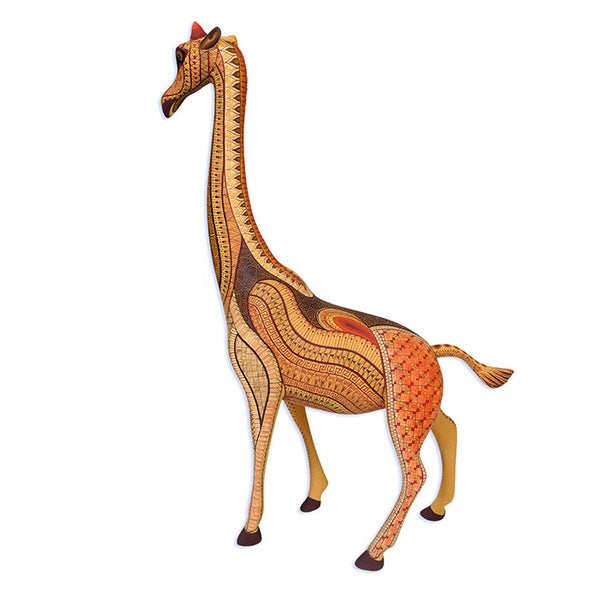 Isabel Fabian: Exquisite Giraffe Woodcarving