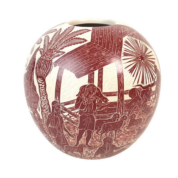 Israel Quintana: Nativity Scene Olla