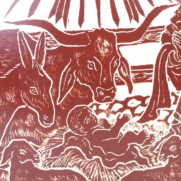 Israel Quintana: Nativity Scene Olla