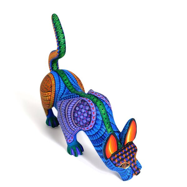 Ivan Fuentes: Panther Woodcarving