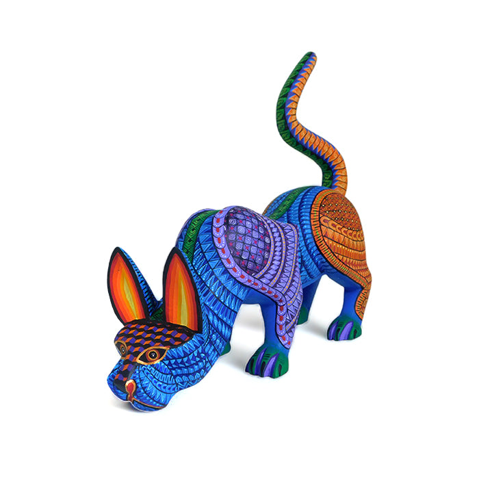 Ivan Fuentes: Panther Woodcarving