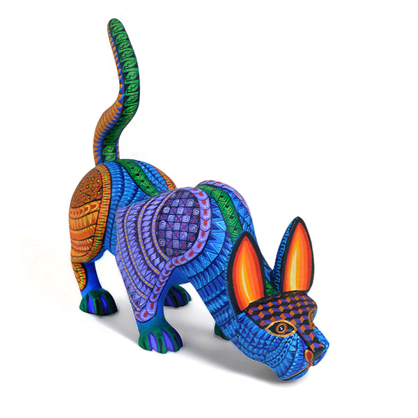 Ivan Fuentes: Panther Woodcarving