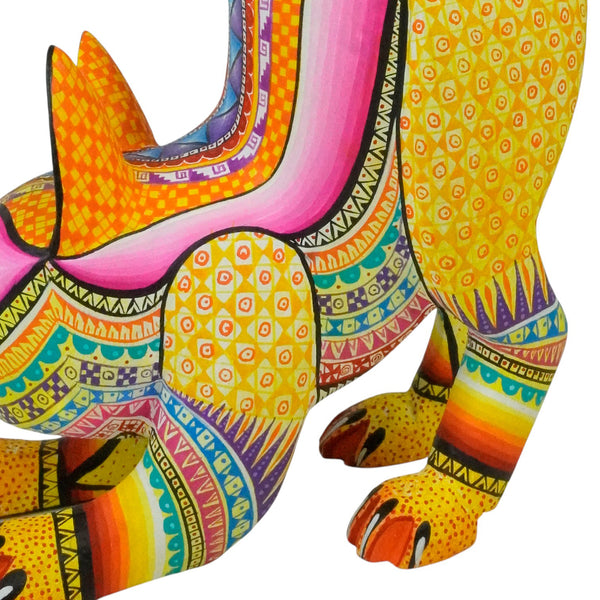 Ivan Fuentes: Sunshine Cat Woodcarving