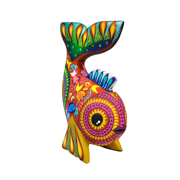 Ivan Fuentes: Kaleidoscope Fish Woodcarving