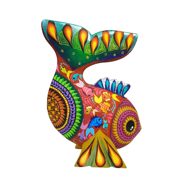 Ivan Fuentes: Kaleidoscope Fish Woodcarving