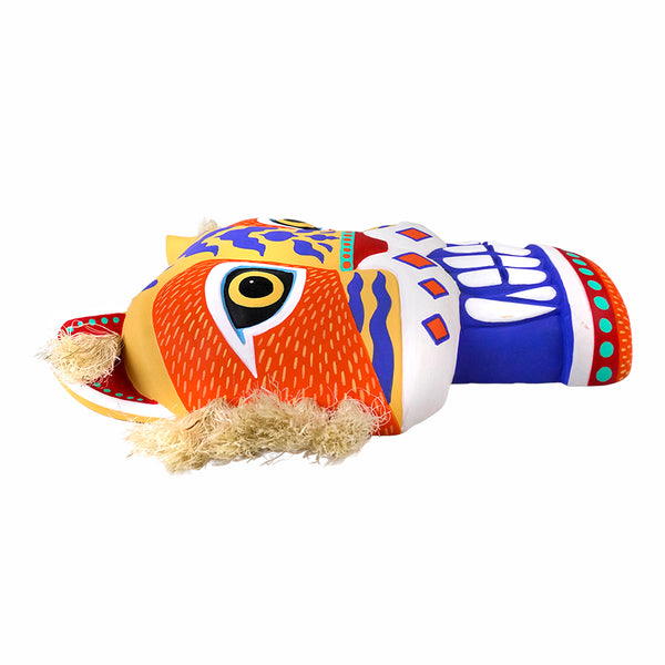 Luis Pablo: Tribal Jaguar Mask Alebrije